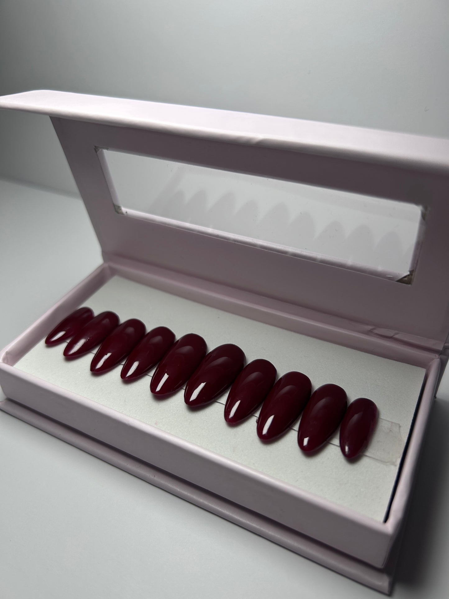 'Scarlett' - Deep Red/ Burgundy