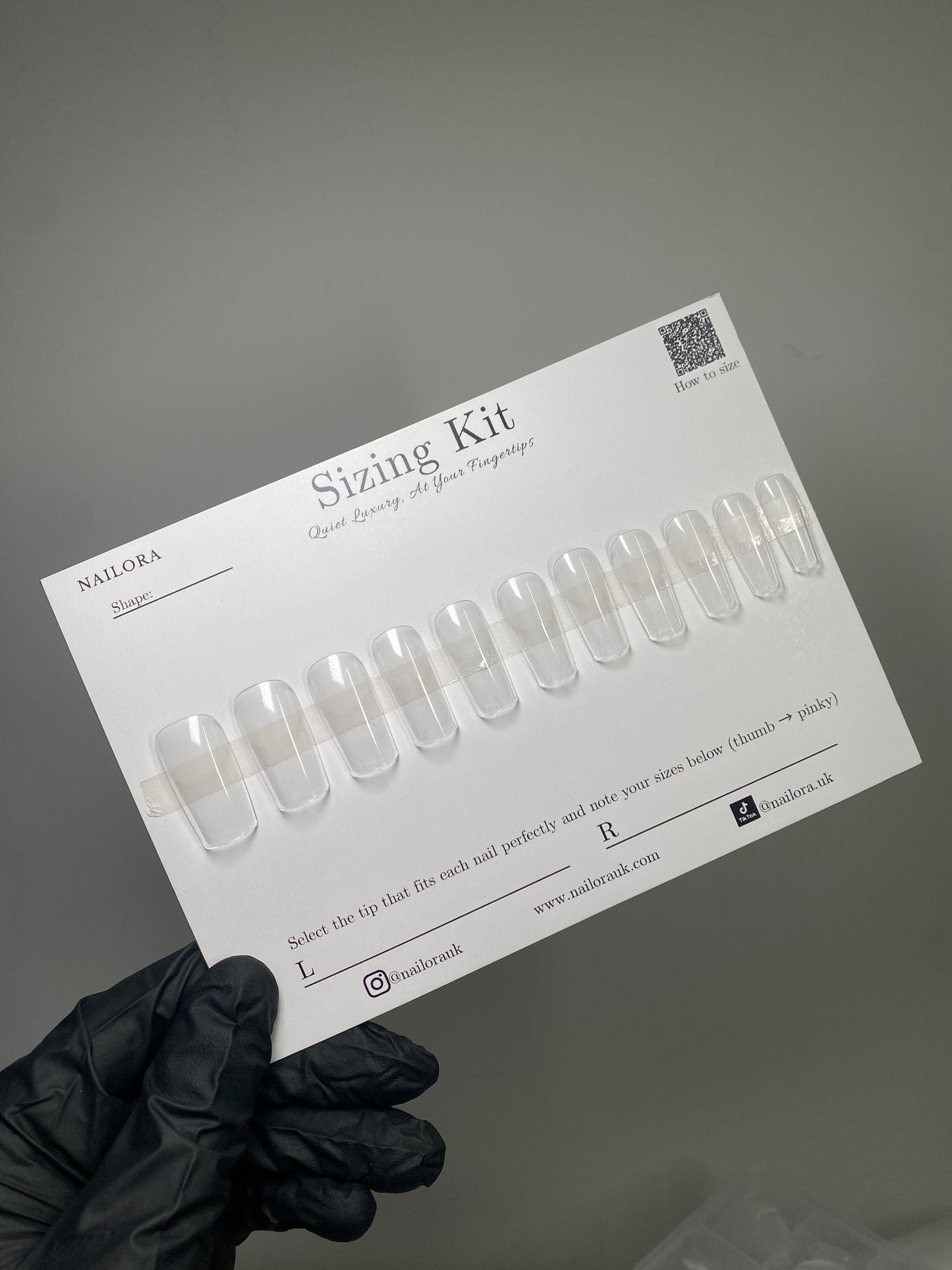 Nail Sizing Kit